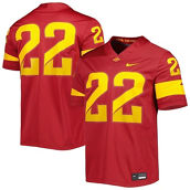 Men's Nike #22 Cardinal Iowa State Cyclones Untouchable Football Jersey