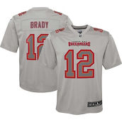 Nike Youth Tom Brady Gray Tampa Bay Buccaneers Atmosphere Game Jersey