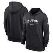 Women's Nike Black Baltimore Ravens 2022 NFL Crucial Catch Therma Performance Pullover Hoodie