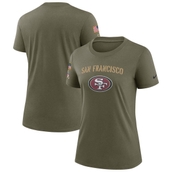 Women's Nike Olive San Francisco 49ers 2022 Salute To Service Legend T-Shirt