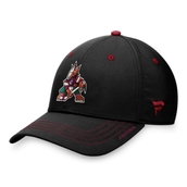 Men's Fanatics Branded Black Arizona Coyotes Authentic Pro Rink Flex Hat