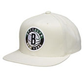 Men's Mitchell & Ness Cream/Camo Brooklyn Nets Snapback Adjustable Hat