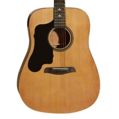 Sawtooth Left-Handed Acoustic Dreadnought Guitar with Black Pickguard