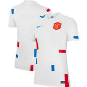 Women's Nike White Netherlands Women's National Team 2022/23 Away Replica Blank Jersey