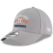Men's New Era  Gray Houston Astros 2022 American League Champions 9FORTY Adjustable Hat