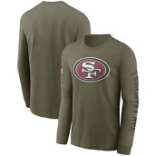 Men's Nike Olive San Francisco 49ers 2022 Salute To Service Long Sleeve T-Shirt
