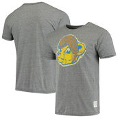 Original Retro Brand Men's Heathered Gray UCLA Bruins Vintage Logo Tri-Blend T-Shirt