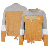 Women's Colosseum Tennessee Orange Tennessee Volunteers Joanna Tie Front Long Sleeve T-Shirt