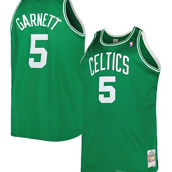 Men's Mitchell & Ness Kevin Garnett Kelly Green Boston Celtics Big & Tall Hardwood Classics 2007-08 Swingman Jersey