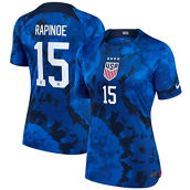 Nike Women's Megan Rapinoe Blue USWNT 2022/23 Away Breathe Stadium Replica Player Jersey