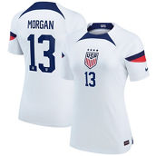 Nike Women's Alex Morgan White USWNT 2022/23 Home Breathe Stadium Replica Player Jersey