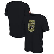 Nike Men's Black Purdue Boilermakers Veterans Camo T-Shirt