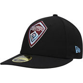 New Era Men's Black Colorado Rapids Primary Logo Low 59FIFTY Fitted Hat