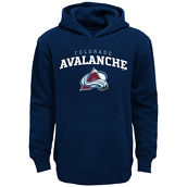 Youth Navy Colorado Avalanche Team Lock Up Pullover Hoodie