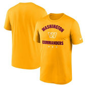 Men's Nike Gold Washington Commanders Arch Legend T-Shirt