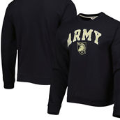 League Collegiate Wear Men's Black Army Black Knights 1965 Arch Essential Fleece Pullover Sweatshirt
