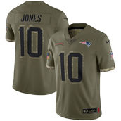 Nike Men's Mac Jones Olive New England Patriots 2022 Salute To Service Limited Jersey