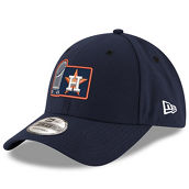 Men's New Era  Navy Houston Astros 2022 World Series Champions Trophy 9FORTY Adjustable Hat