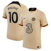 Nike Youth Christian Pulisic Gold Chelsea 2022/23 Third Replica Player Jersey