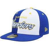 Men's New Era Royal/White Golden State Warriors Griswold 59FIFTY Fitted Hat