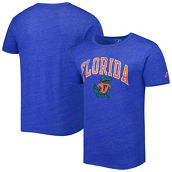 League Collegiate Wear Men's Heather Royal Florida Gators 1965 Arch Victory Falls Tri-Blend T-Shirt