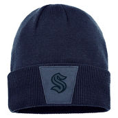 Fanatics Branded Men's Deep Sea Blue Seattle Kraken Authentic Pro Road Cuffed Knit Hat