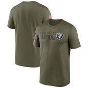 Men's Nike Olive Las Vegas Raiders 2022 Salute to Service Legend Team T-Shirt