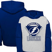 Girls Youth Blue Tampa Bay Lightning Let's Get Loud Pullover Hoodie
