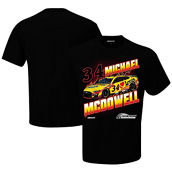 Checkered Flag Men's Black Michael McDowell Love's Groove T-Shirt