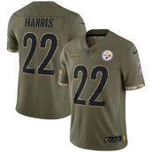 Nike Men's Najee Harris Olive 2022 Salute To Service Limited Jersey