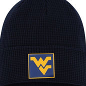 Men's Columbia Navy West Virginia Mountaineers Gridiron Cuffed Knit Hat