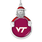 Virginia Tech Hokies Santa Claus Ornament