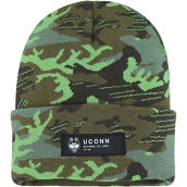 Nike Men's Camo UConn Huskies Veterans Day Cuffed Knit Hat