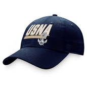 Top of the World Men's Navy Navy Midshipmen Slice Adjustable Hat