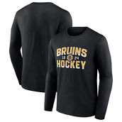 Men's Fanatics Branded Black Boston Bruins Skate Or Die Long Sleeve T-Shirt