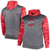 Profile Men's Charcoal Ohio State Buckeyes Camo Pullover Hoodie