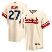 Nike Men's Mike Trout Cream Los Angeles Angels 2022 City Connect Replica Player Jersey