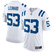 Men's Nike Shaquille Leonard White Indianapolis Colts Vapor Limited Jersey