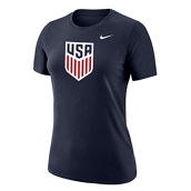 Nike Women's Navy USMNT Club Crest T-Shirt