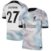 Men's Nike Darwin Núñez White Liverpool 2022/23 Away Vapor Match Authentic Player Jersey