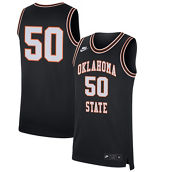 Men's Nike #1 Black Oklahoma State Cowboys Retro Replica Basketball Jersey