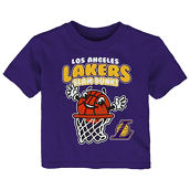 Infant Purple Los Angeles Lakers Happy Dunk T-Shirt