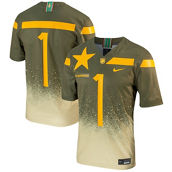 Men's Nike #1 Olive Army Black Knights 1st Armored Division Old Ironsides Untouchable Football Jersey