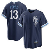 Men's Nike Salvador Perez Navy Kansas City Royals 2022 City Connect Replica Player Jersey