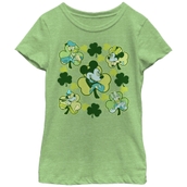 Girls Mickey & Friends Mickey Friends Clovers T-Shirt