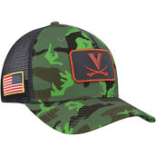 Nike Men's Camo/Black Virginia Cavaliers Classic99 Veterans Day Trucker Snapback Hat