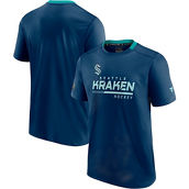 Fanatics Branded Men's Deep Sea Blue Seattle Kraken Authentic Pro Locker Room T-Shirt