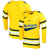 Nike Men's Maize Michigan Wolverines Replica College Hockey Jersey