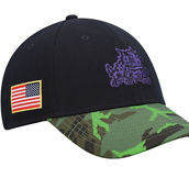 Men's Nike Black/Camo TCU Horned Frogs Veterans Day 2Tone Legacy91 Adjustable Hat
