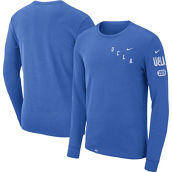 Nike Men's Blue UCLA Bruins Repeat Logo 2-Hit Long Sleeve T-Shirt
